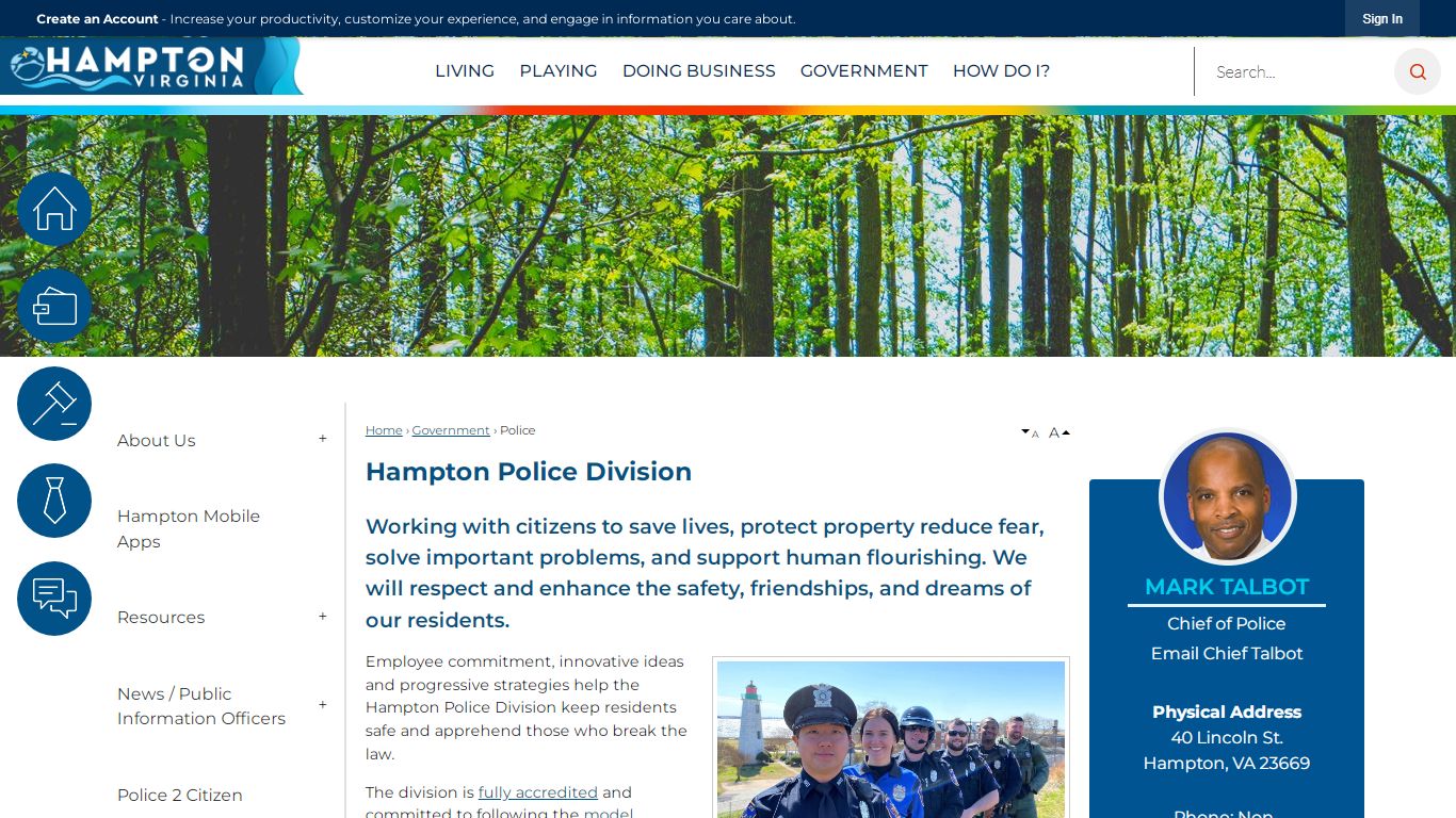 Hampton Police Division | Hampton, VA - Official Website